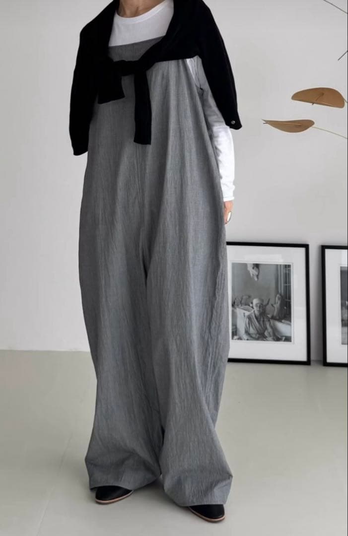 【最終値下げ】ARGUE BUFFY MUSE OVERALL グレンチェック