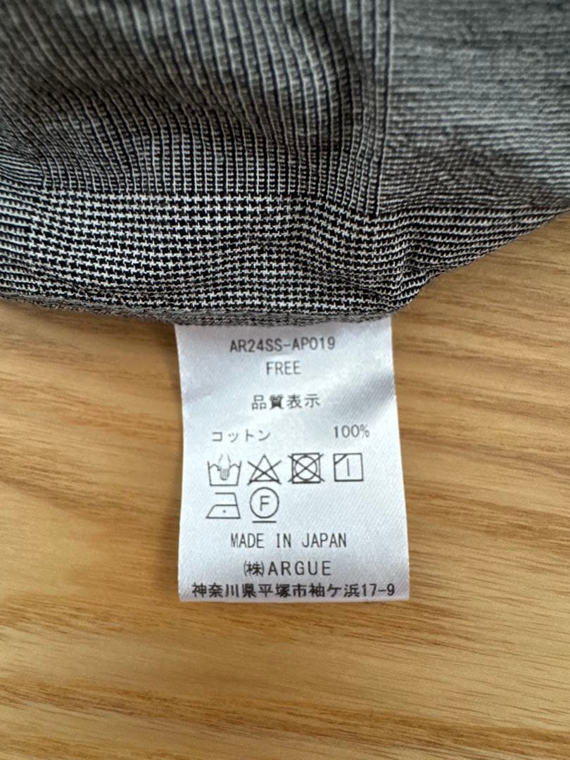 【最終値下げ】ARGUE BUFFY MUSE OVERALL グレンチェック