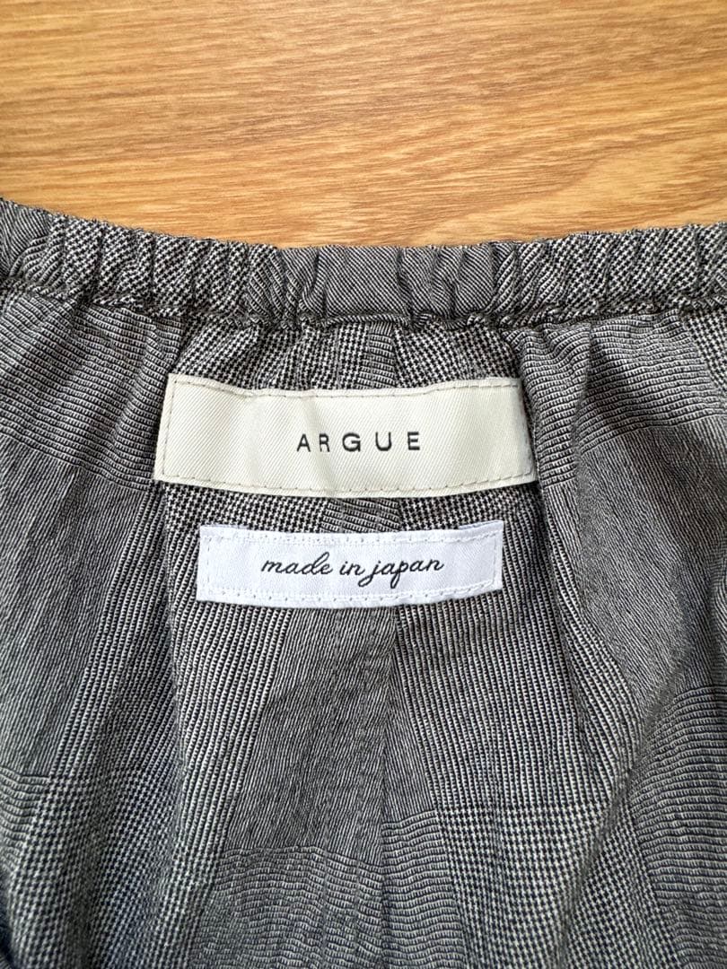 【最終値下げ】ARGUE BUFFY MUSE OVERALL グレンチェック