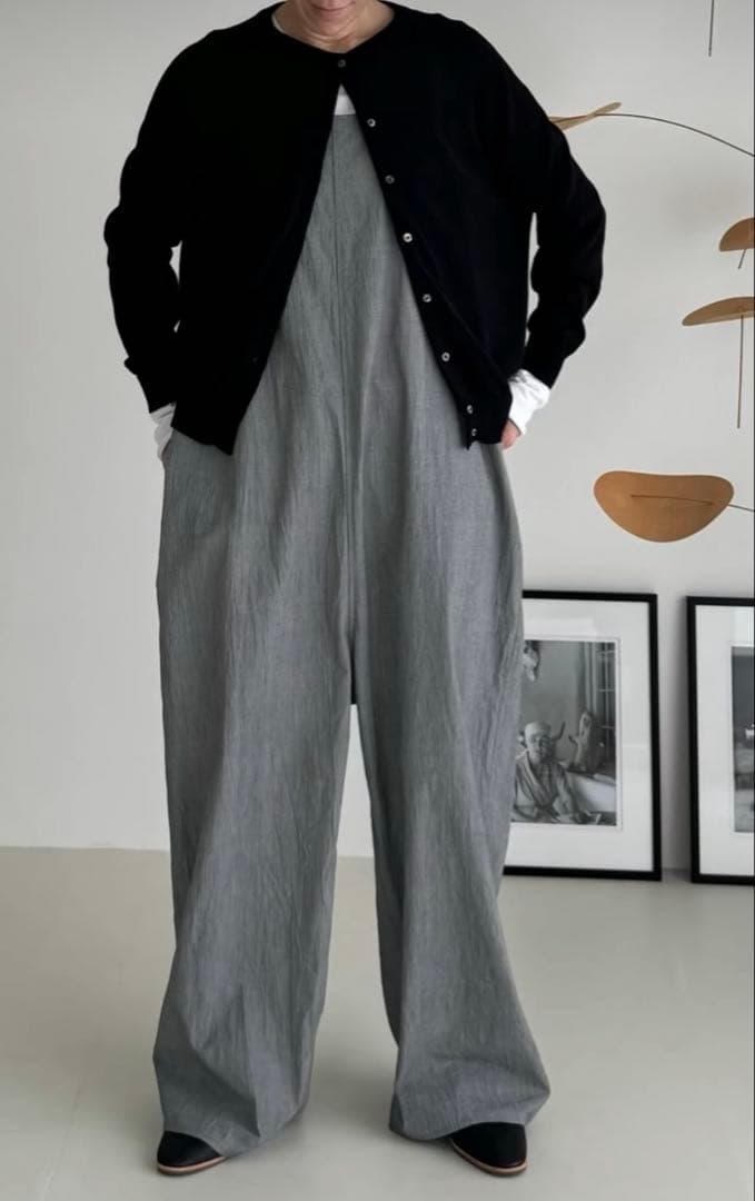 【最終値下げ】ARGUE BUFFY MUSE OVERALL グレンチェック