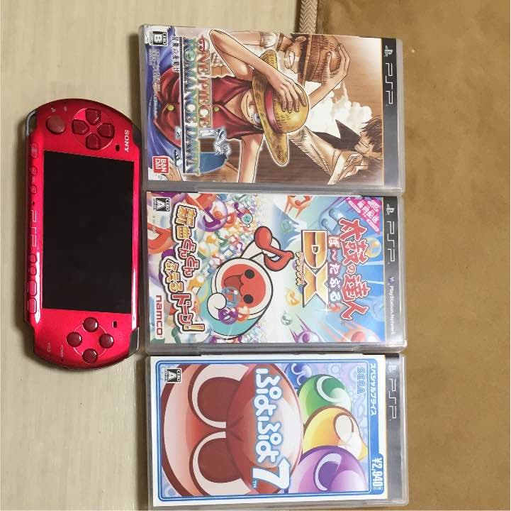 pspとソフト3本セット