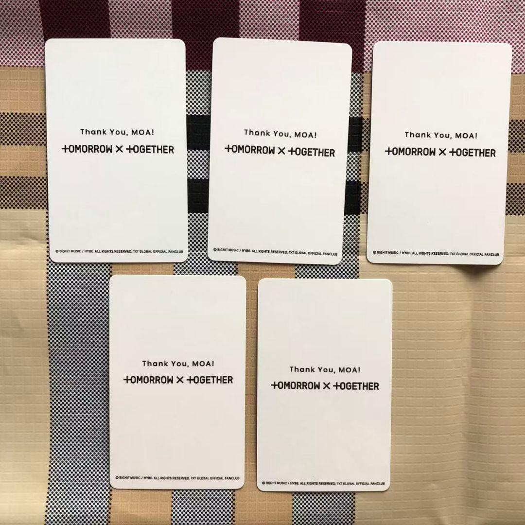 TXT トゥバ FC 新規入会 お友達紹介 特典 トレカ 5枚