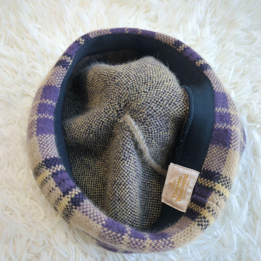 Vivienne Westwood ベレー帽　ぽんぽん　オーブ　アンゴラ28%混