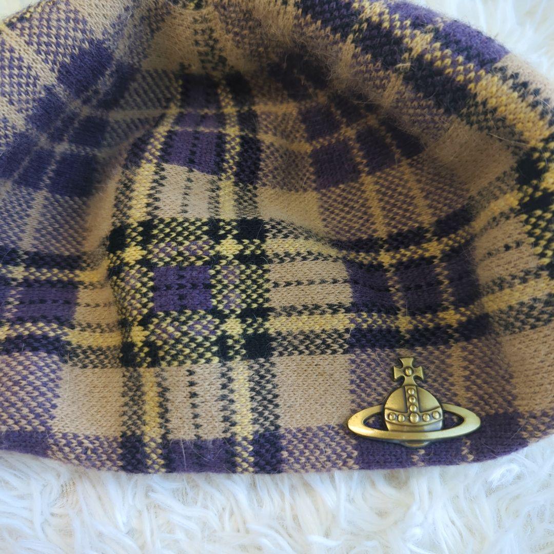 Vivienne Westwood ベレー帽　ぽんぽん　オーブ　アンゴラ28%混
