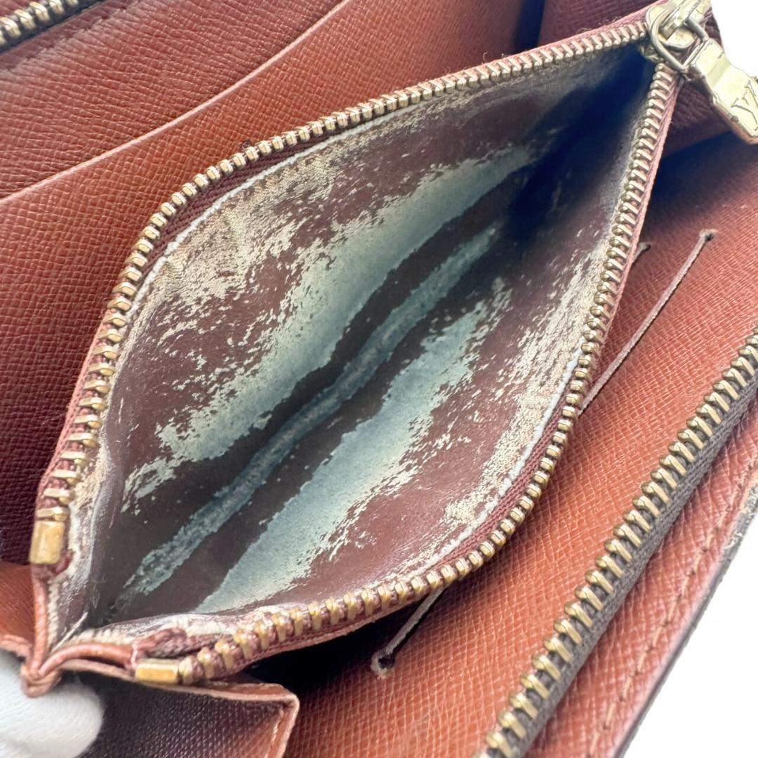 訳アリ☆ルイヴィトン ポルトモネジップ ラウンドファスナー財布 M61727