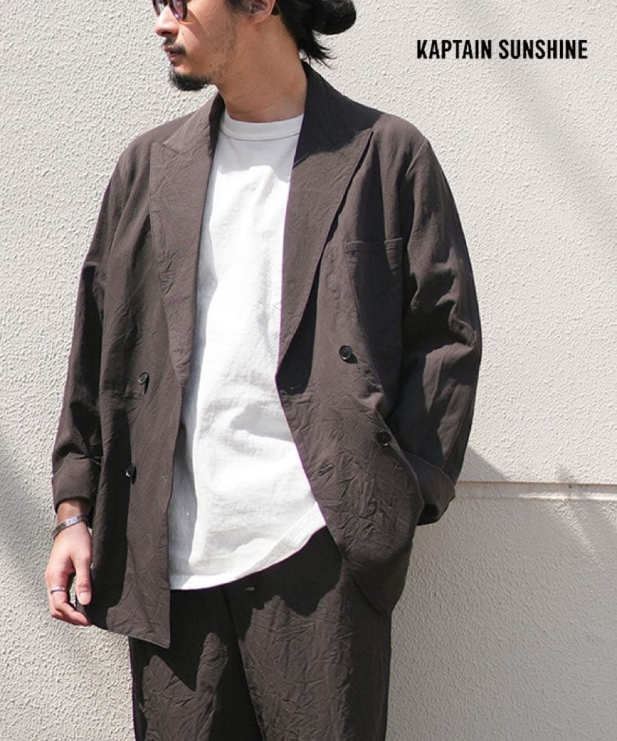ジャケット・アウター 25SS KAPTAINSUNSHINE Take Easy DB Jacket