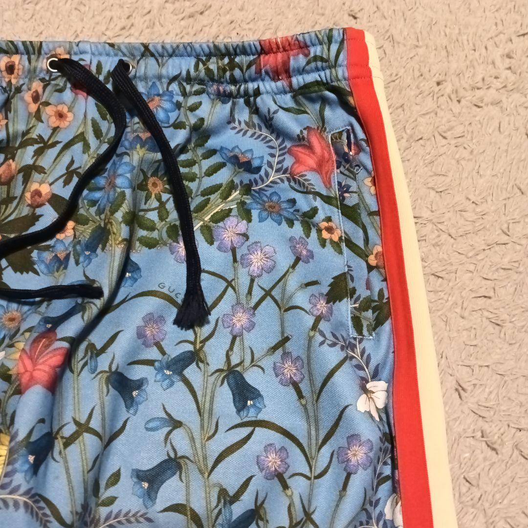 【希少】GUCCI フローラル ボタニカル テクニカルジャージ　パンツ Lサイズ