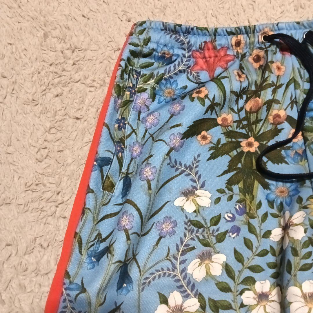 【希少】GUCCI フローラル ボタニカル テクニカルジャージ　パンツ Lサイズ