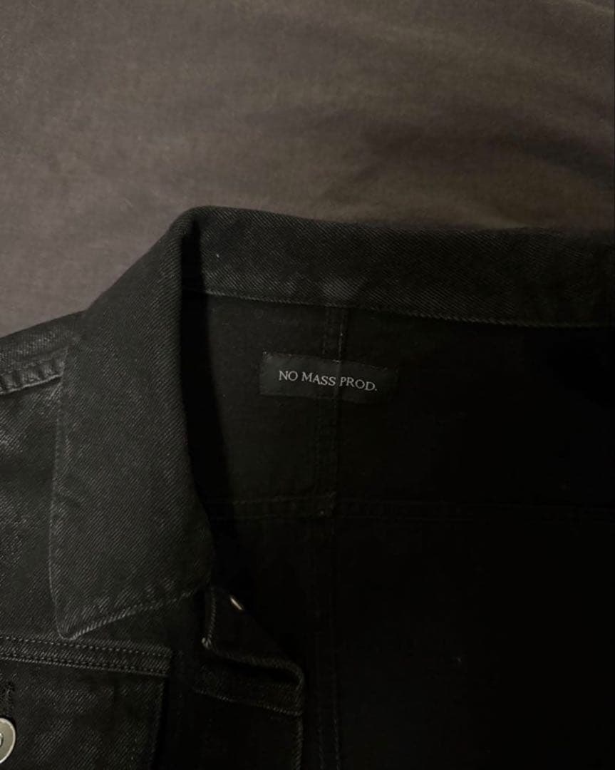 ジャケット・アウター no mass prod 008GLM WAXED DENIM JAC