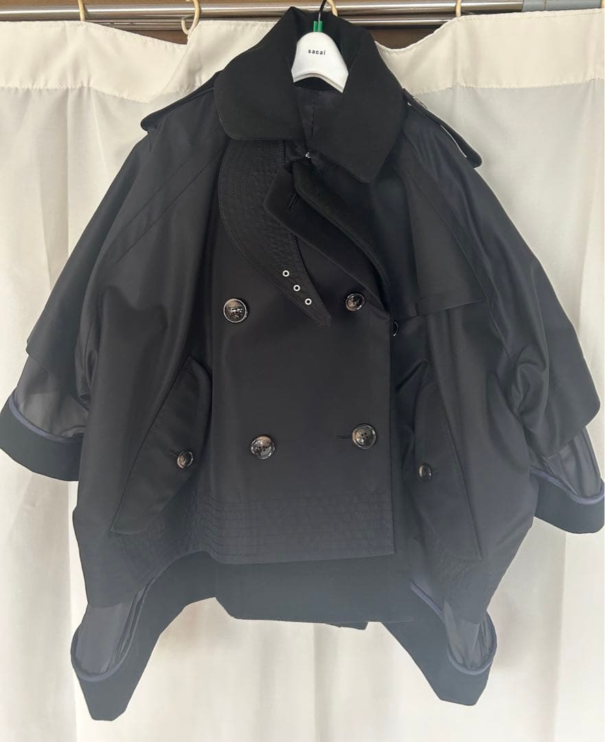 【美品】sacai トレンチジャケット