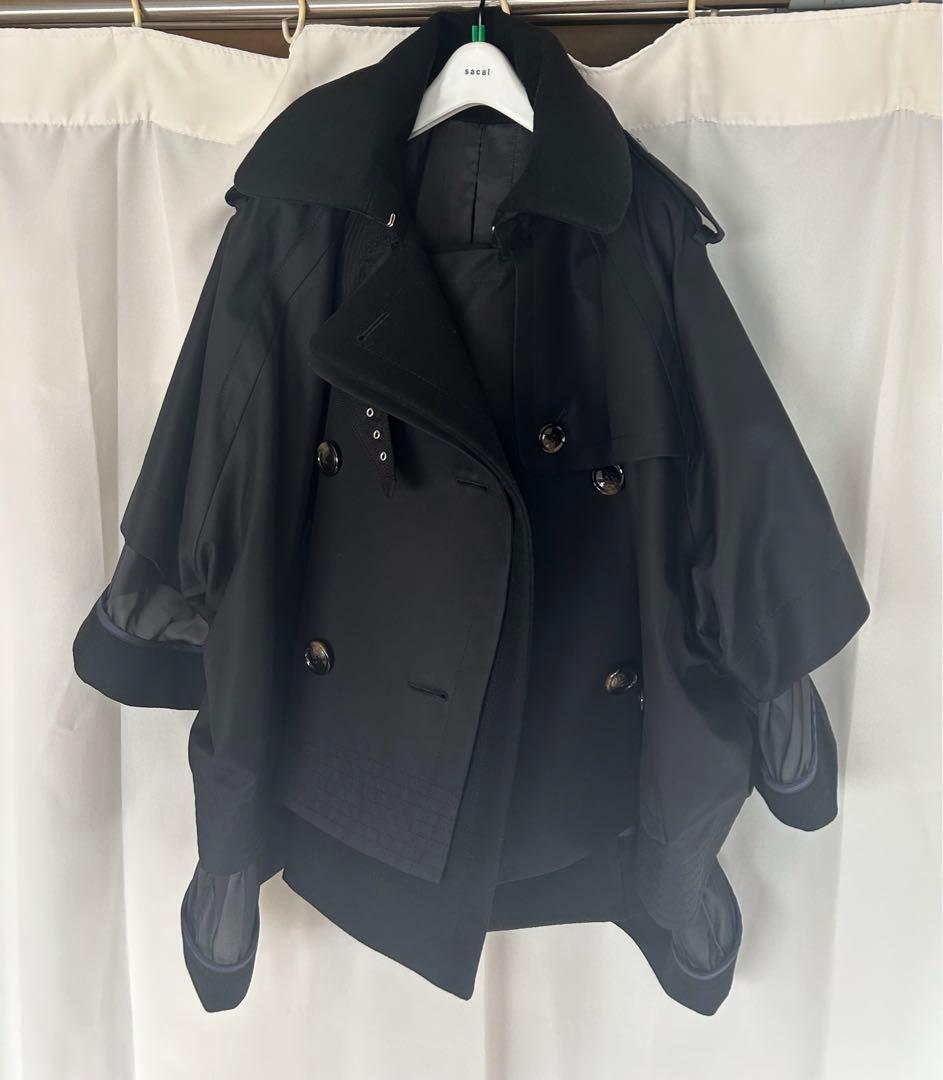 【美品】sacai トレンチジャケット