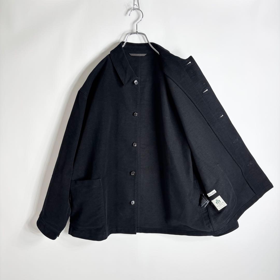 steven alan BRSH MOLE SKIN COVERALL 黒 L