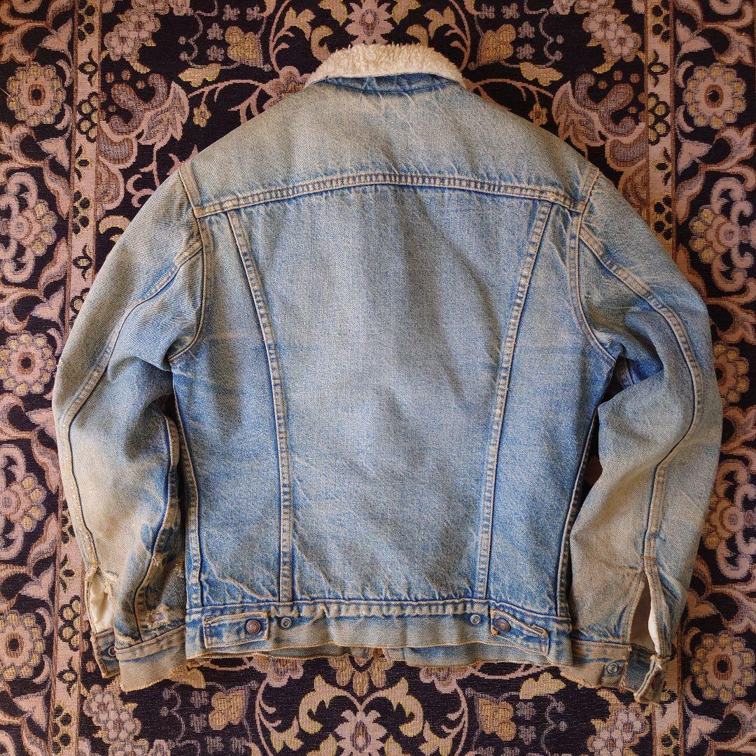 【雰囲気バチバチ】70s Levi’sボアGジャン／激ヤレ名品　70605