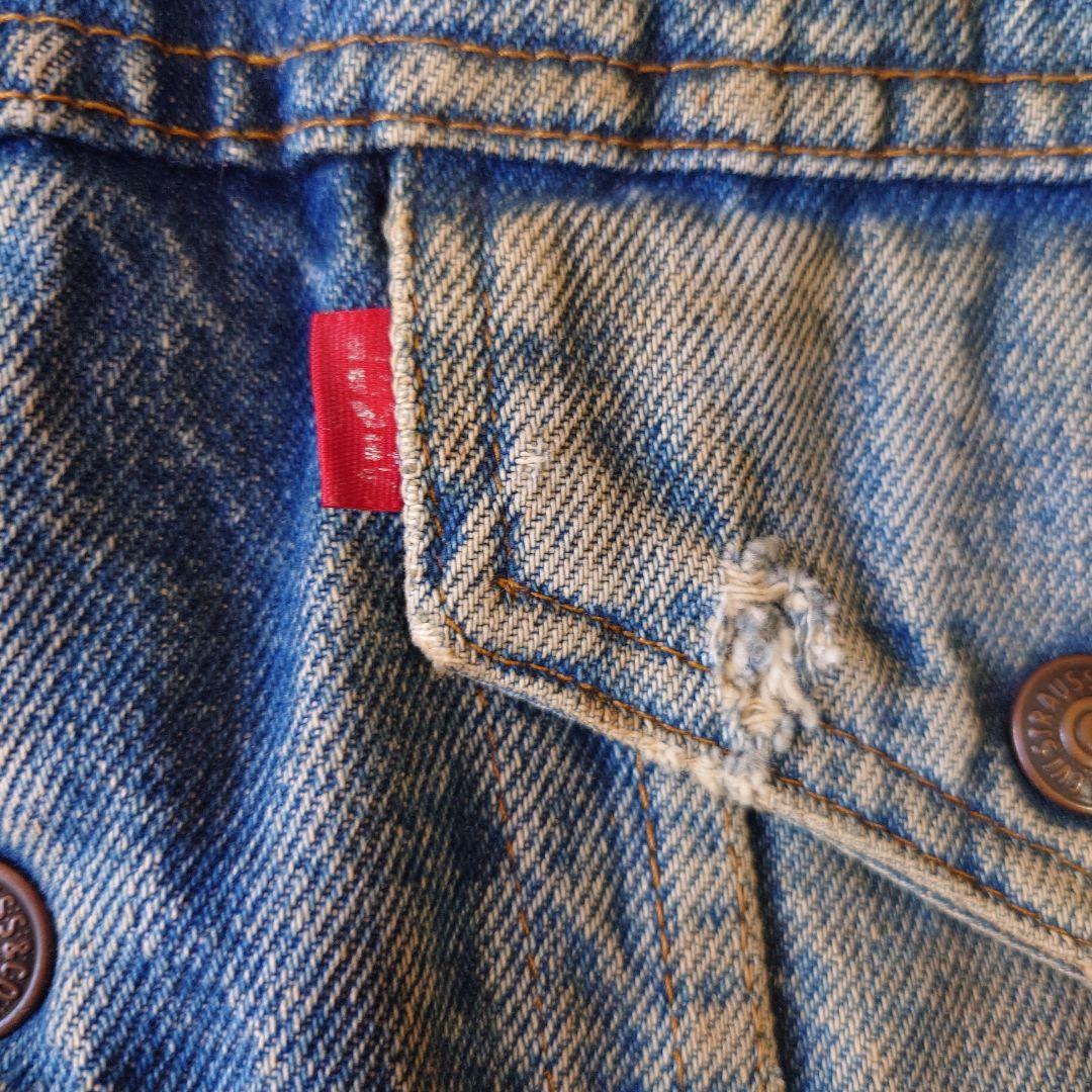 【雰囲気バチバチ】70s Levi’sボアGジャン／激ヤレ名品　70605