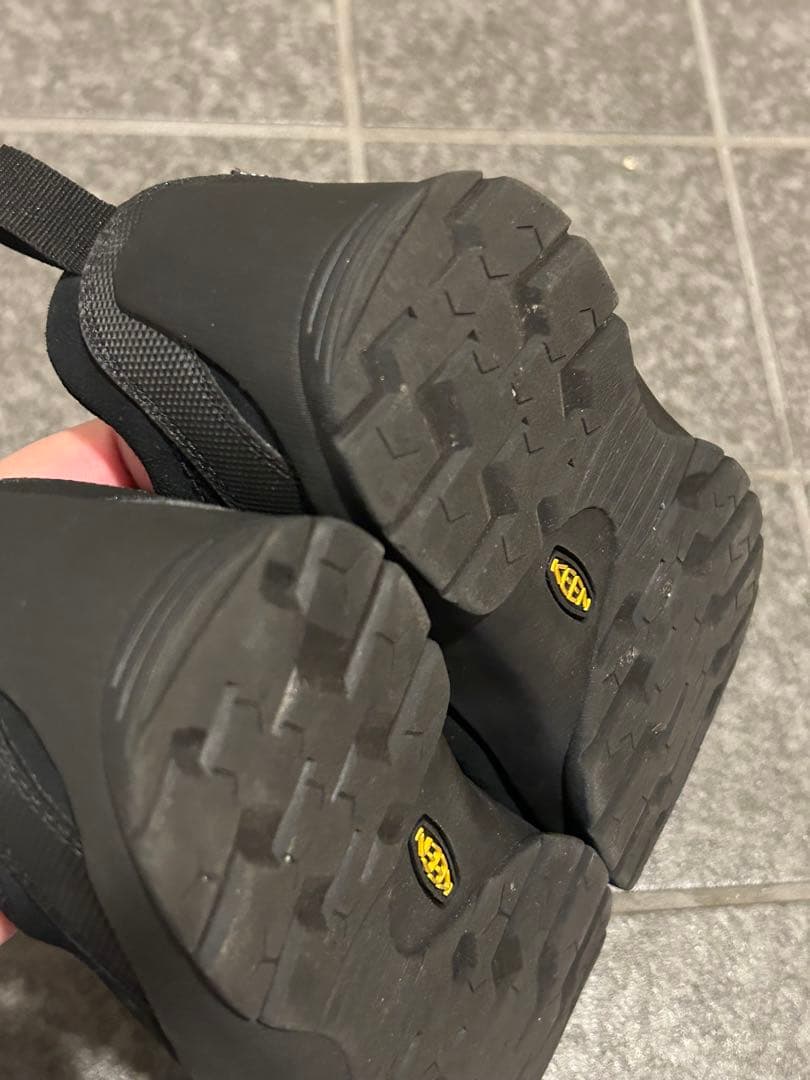 KEEN ジャスパー　ウォータープルーフ　1029647 ブラック 24cm