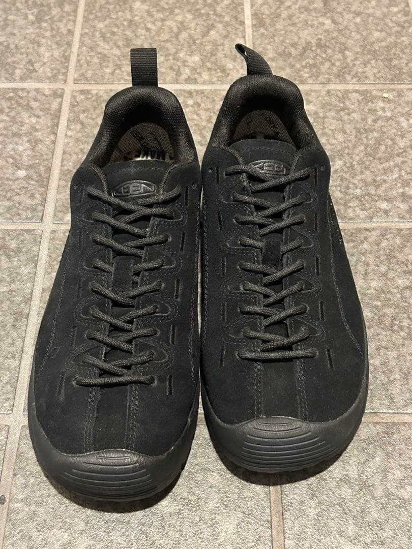 KEEN ジャスパー　ウォータープルーフ　1029647 ブラック 24cm