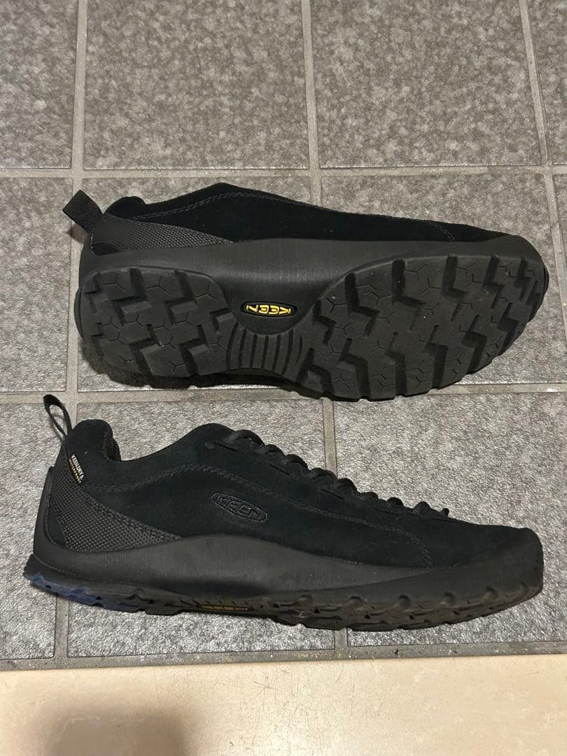 KEEN ジャスパー　ウォータープルーフ　1029647 ブラック 24cm