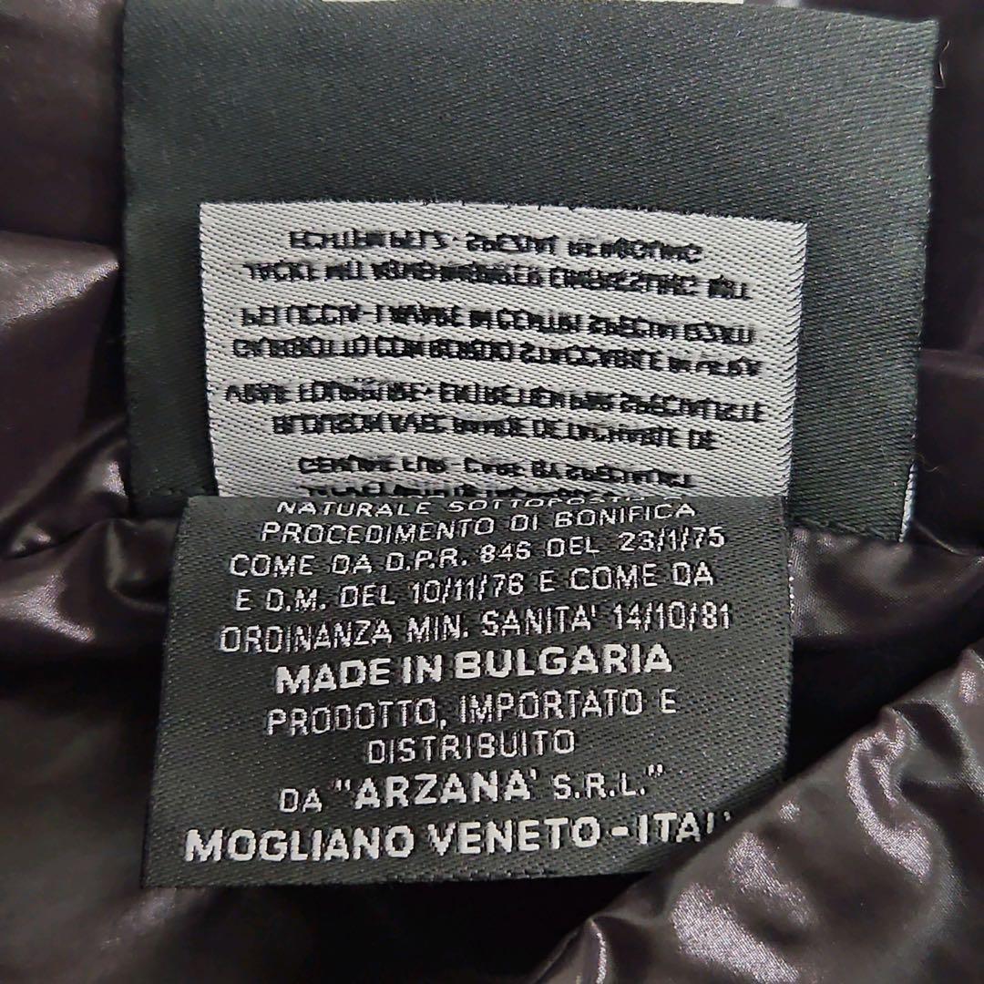 【極美品】DUVETICA ダウンベスト フード ラクーンファー パープル 40