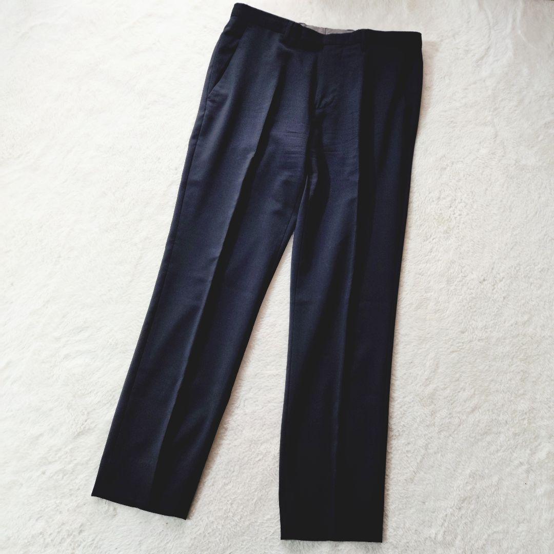 美品 HUGOBOSS 大谷翔平 スーツ セットアップ ブラック 46