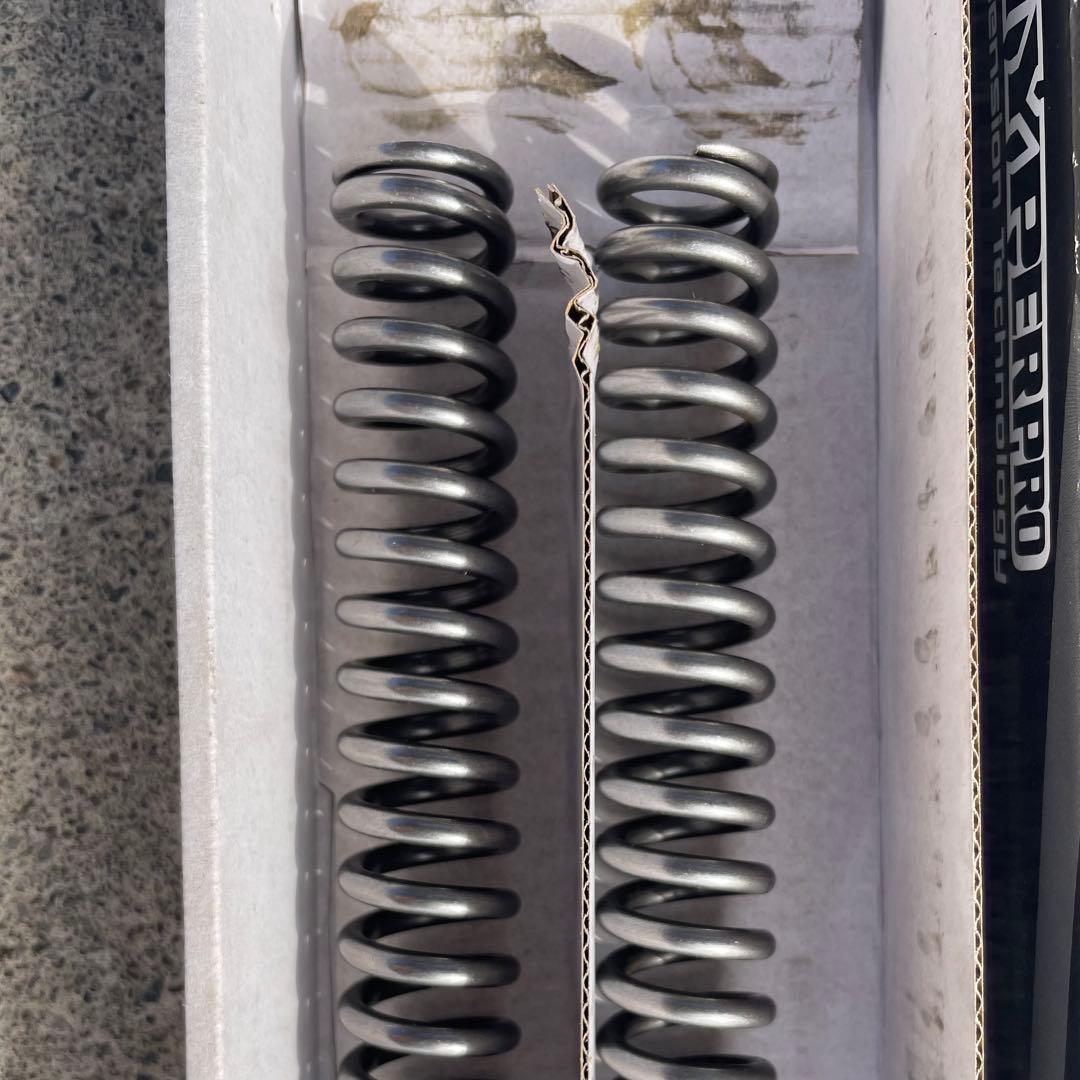 よし　SR400 ハイパープロ フロントスプリング