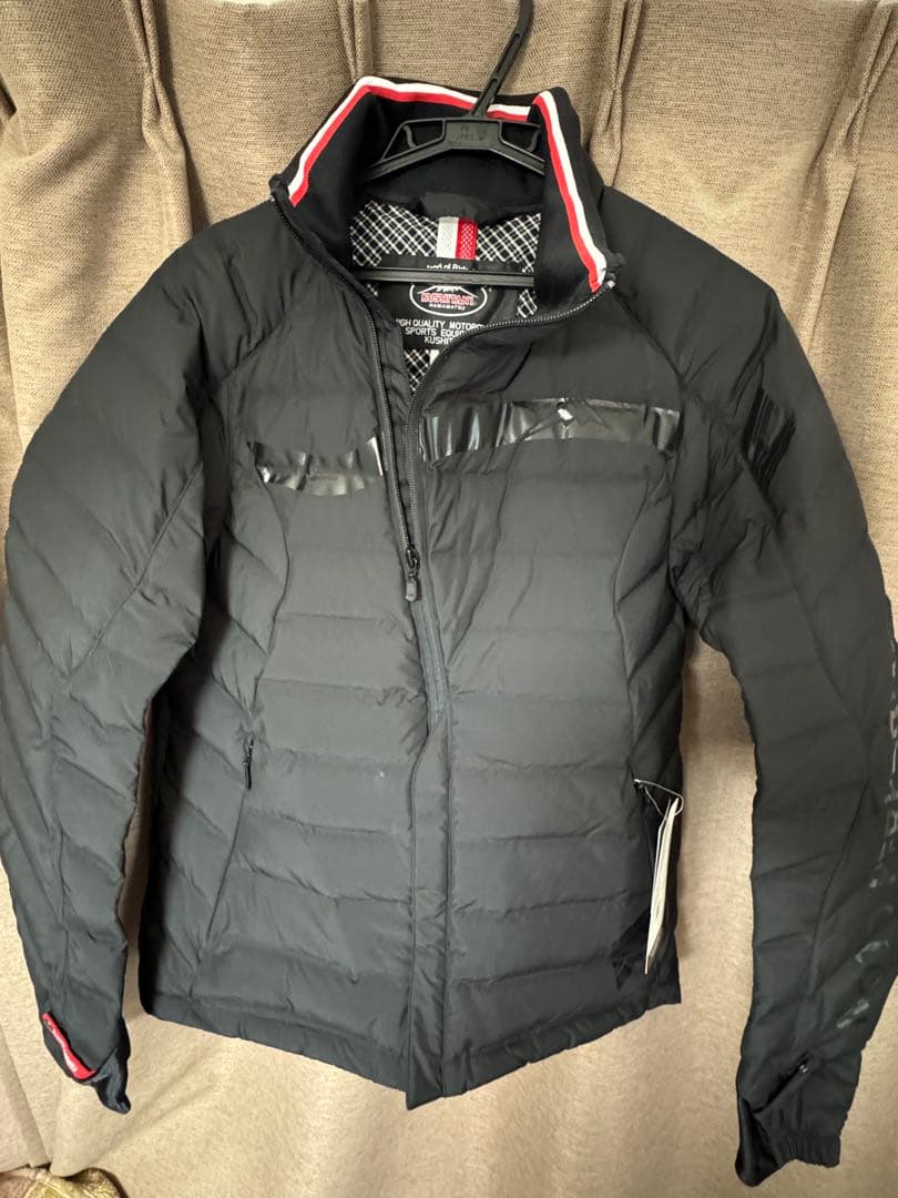 KUSHITANI バイク用ダウンジャケット Mサイズ ブラック　新品