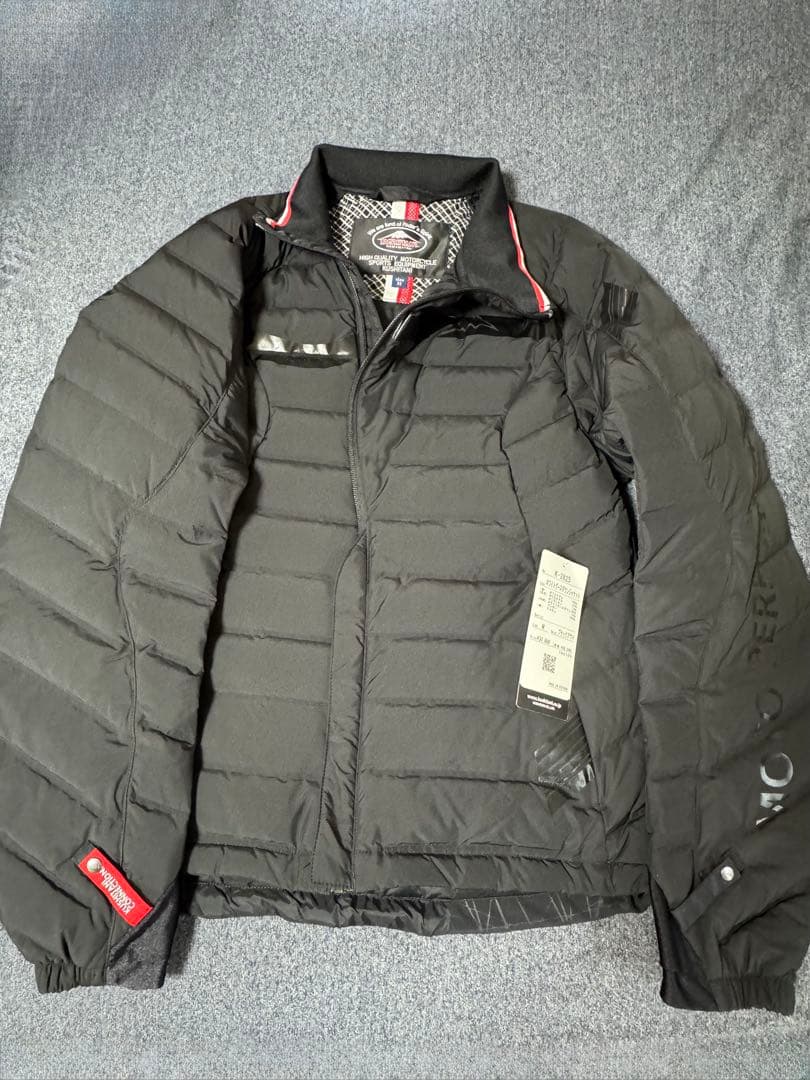 KUSHITANI バイク用ダウンジャケット Mサイズ ブラック　新品