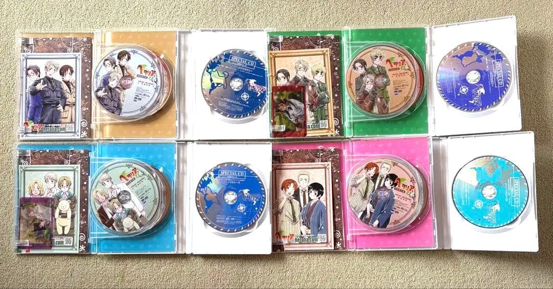 ヘタリア　DVD アニメイト限定版セット