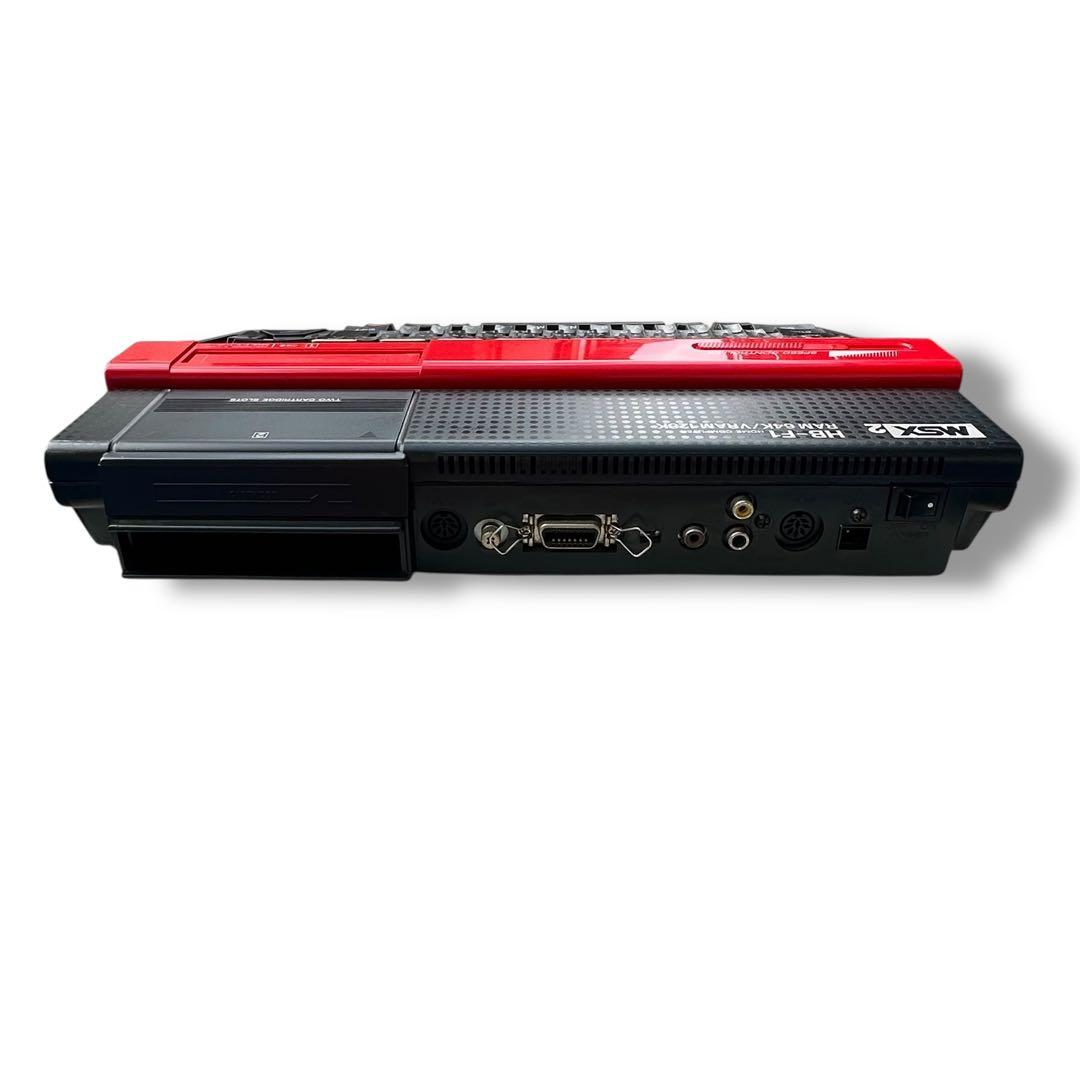 【激レア、希少】2台セット　SONY MSX2 HB-F1 ブラック レッド