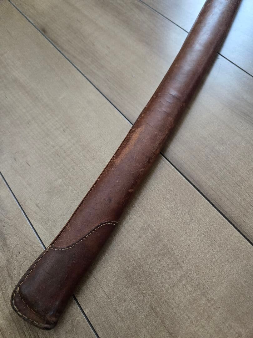 実物　日本陸軍将校用　野戦軍刀拵え(刀身なし/木製つなぎあり)