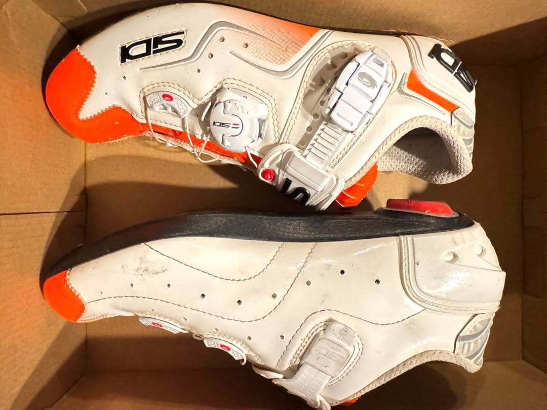 SIDI KAOS ホワイト/オレンジ 40 (25cm)