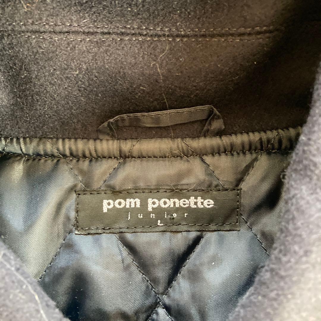 ポンポネットジュニア　160 ダッフルコート　スクールコート