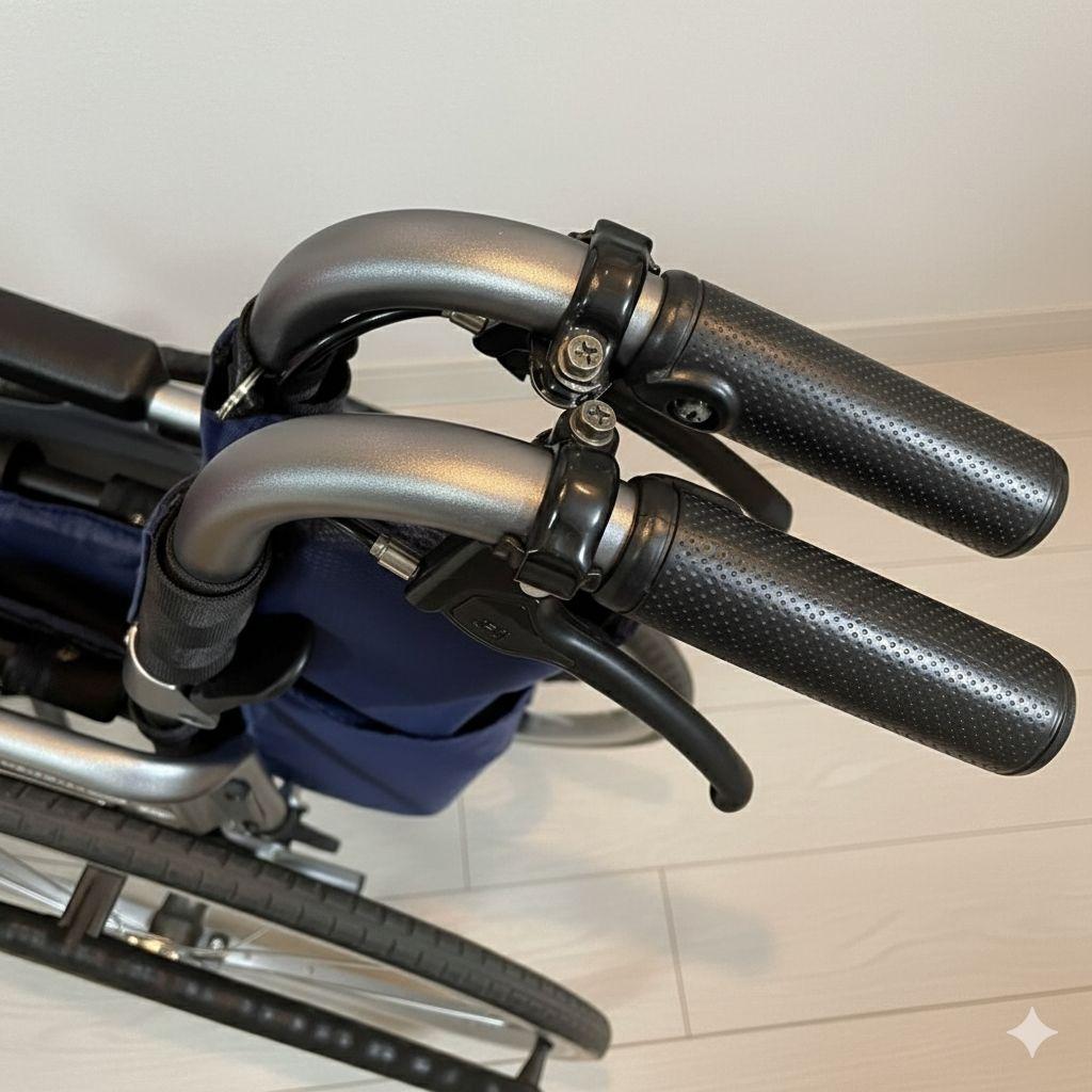 ♿️ 最型モデル 自走式 軽量 車椅子 便利な多機能ノーパンクタイヤ 取説工具付