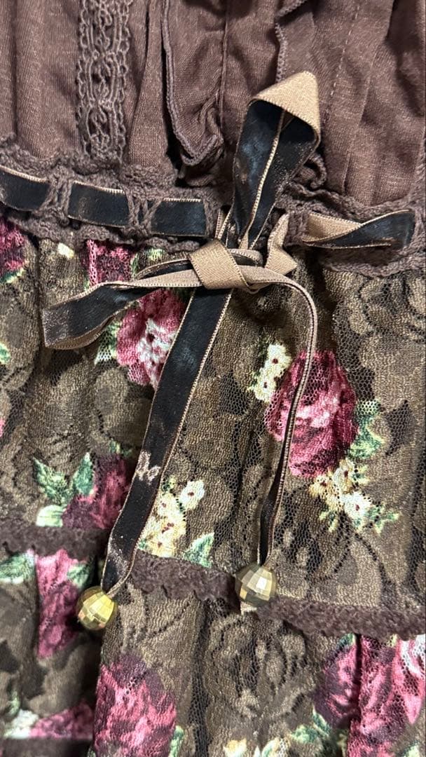 リズリサ　平成　2000s ワンピース　チュニック　花柄　姫系