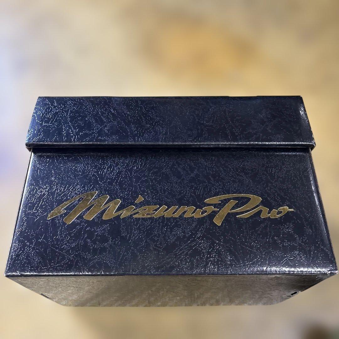 新品未使用タグ付きMizuno Pro 硬式野球グローブ オレンジ右利き内野手用