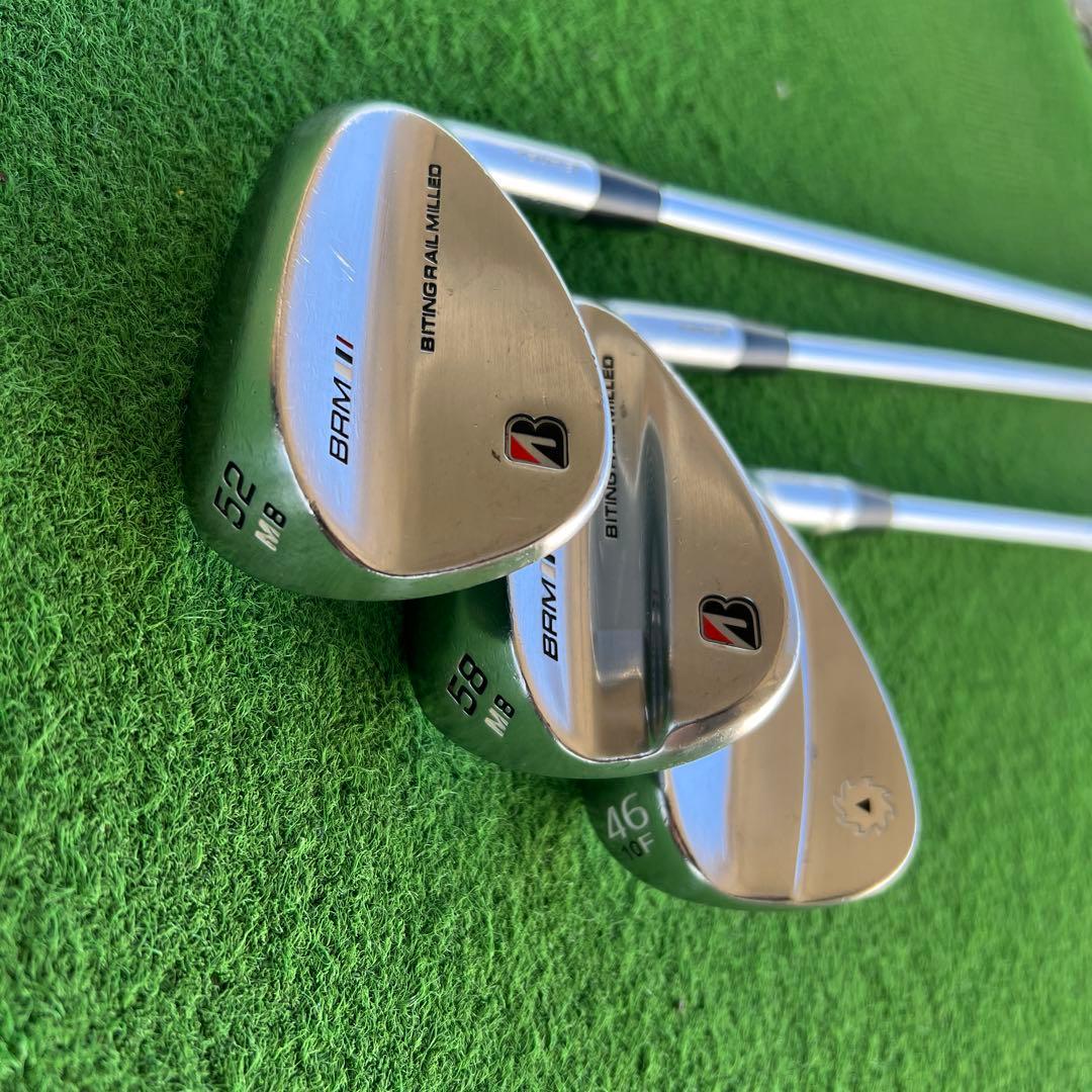 BRM SM7ウェッジ46°52°58°3本セット販売 フレックスS