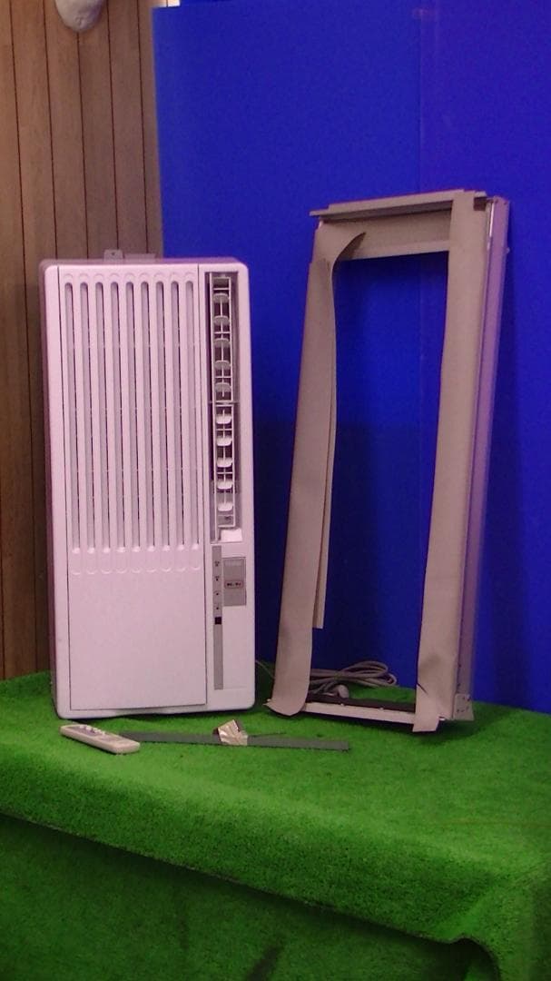 S3★沖縄県一部配達可能 22年製 Haier 窓用エアコンJA-16W 送料込