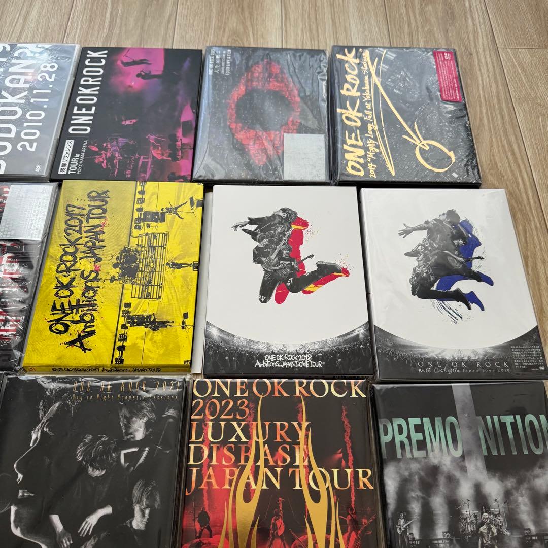 ONE OK ROCK ワンオクロック LIVE DVD 全種類 まとめ売り