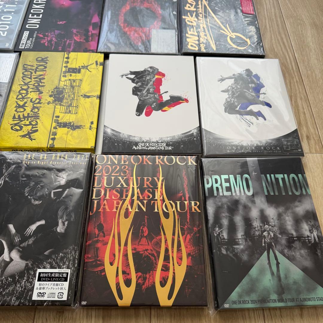 ONE OK ROCK ワンオクロック LIVE DVD 全種類 まとめ売り