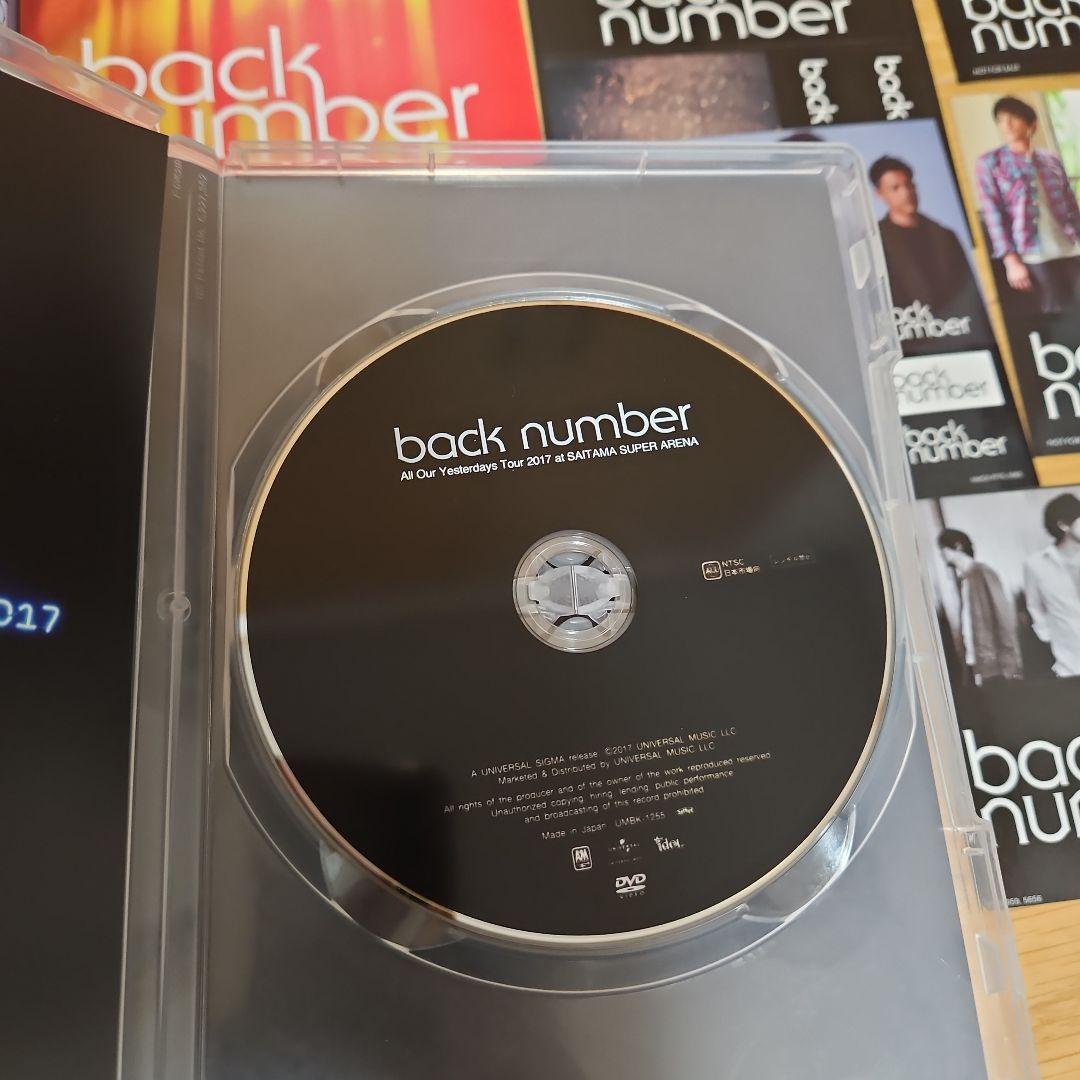 back number　DVDセット