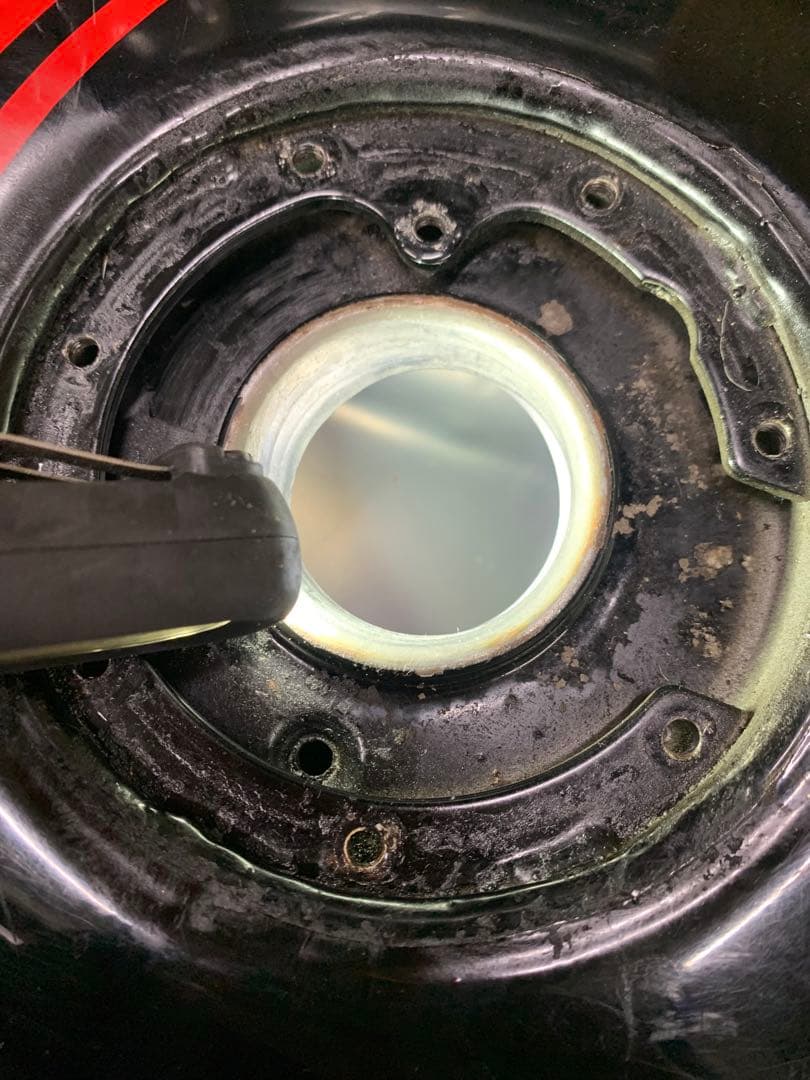 ゼファーx 純正タンク 実働外し テールカウル 社外フェンダー エンブレムセット