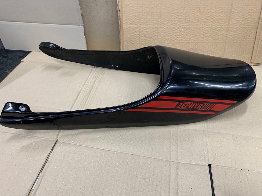 ゼファーx 純正タンク 実働外し テールカウル 社外フェンダー エンブレムセット