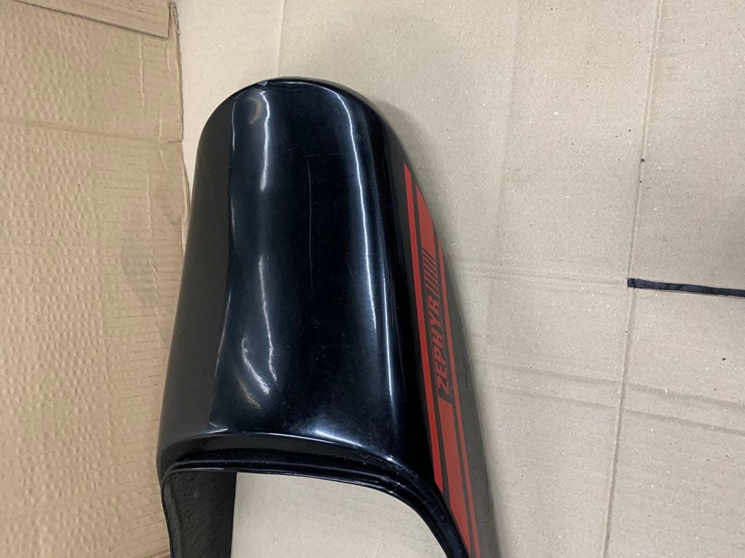 ゼファーx 純正タンク 実働外し テールカウル 社外フェンダー エンブレムセット