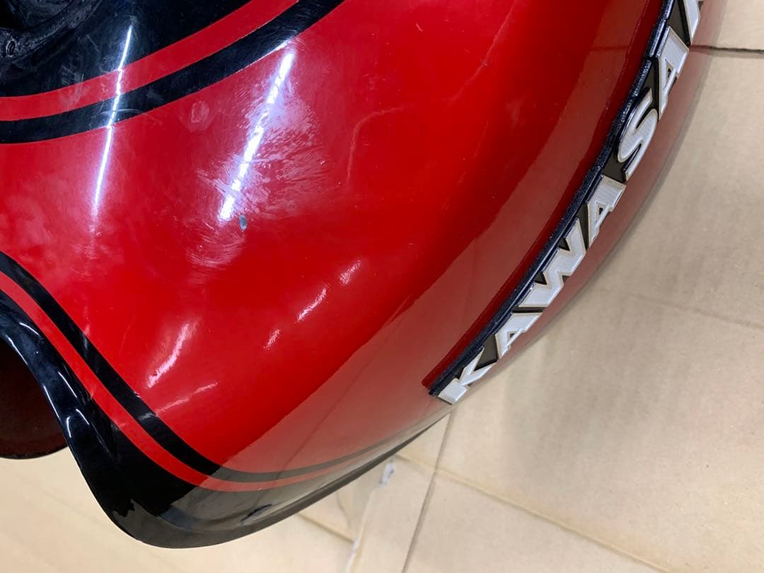 ゼファーx 純正タンク 実働外し テールカウル 社外フェンダー エンブレムセット