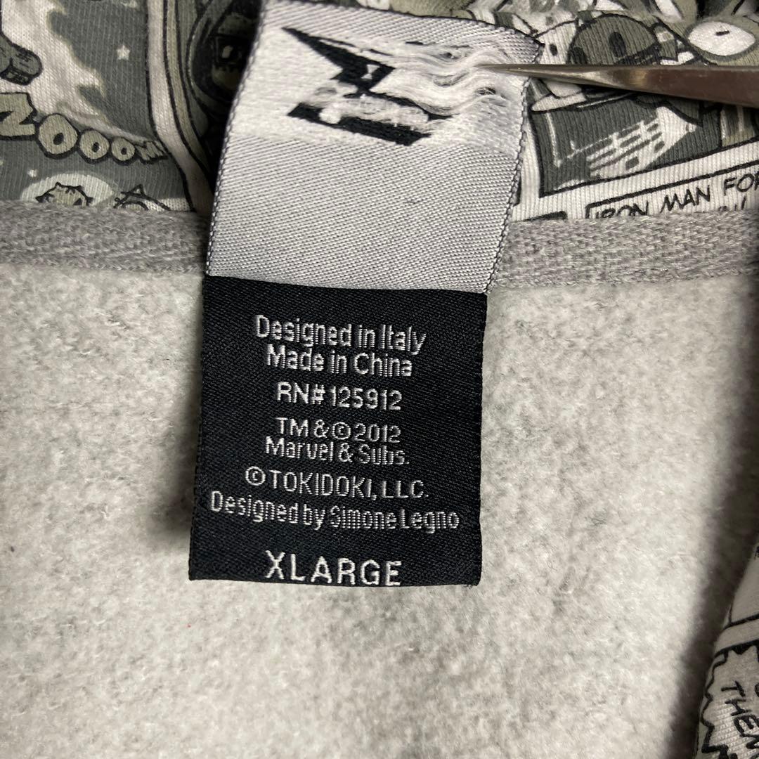 tokidoki × MARVEL Adieu Spider-man パーカー