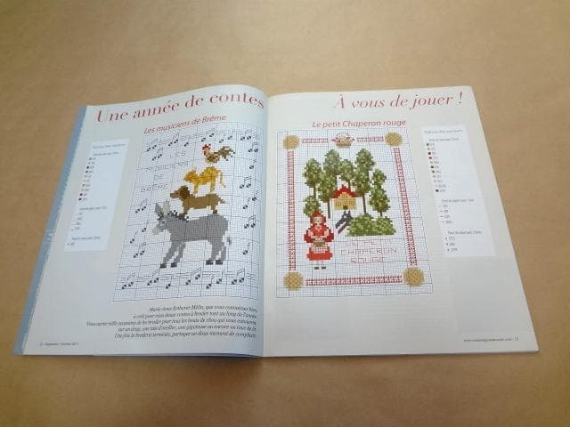 クロスステッチ 雑誌 Creation Point de Croix 12冊