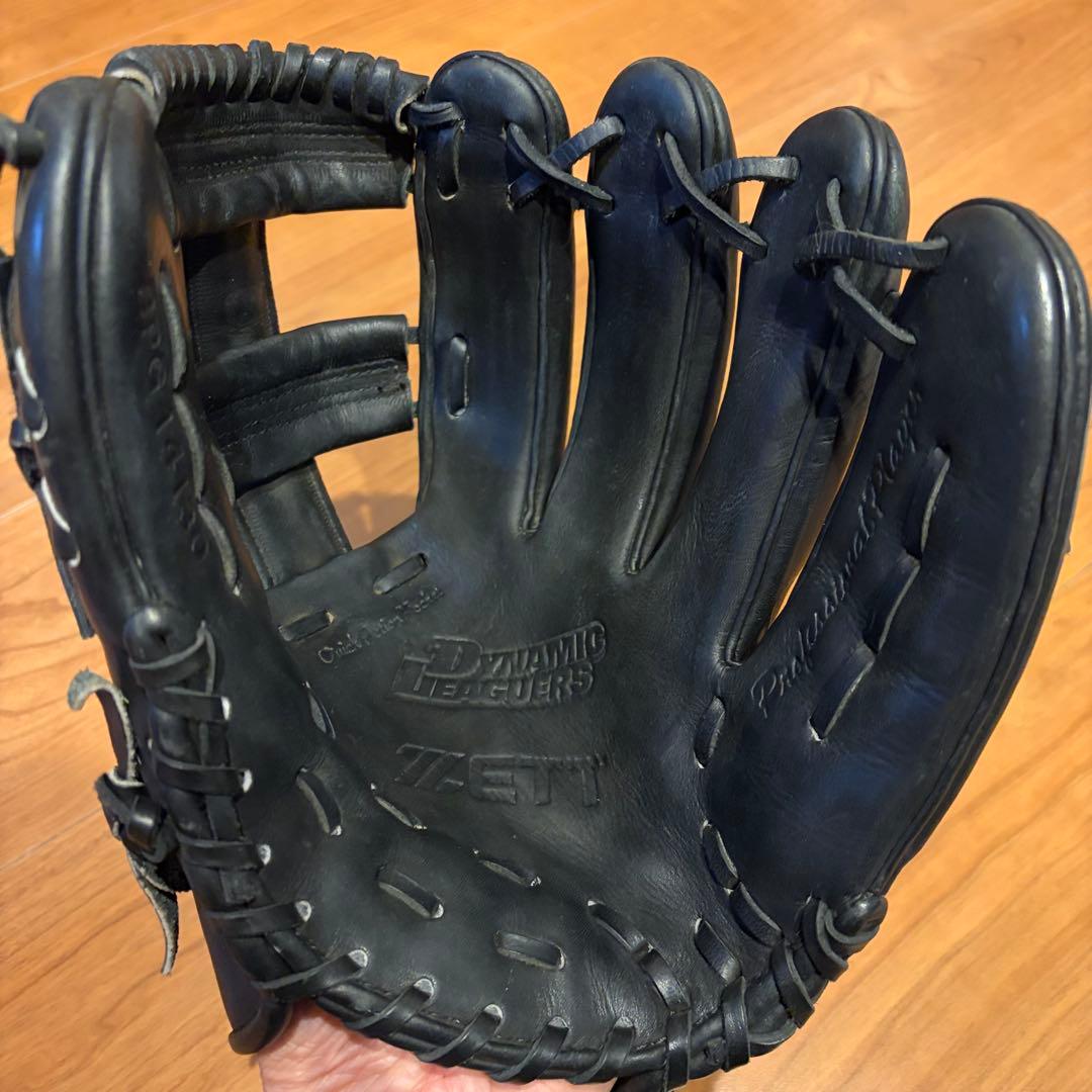 ZETT/ゼット 硬式用オールラウンドモデル グローブ ブラック
