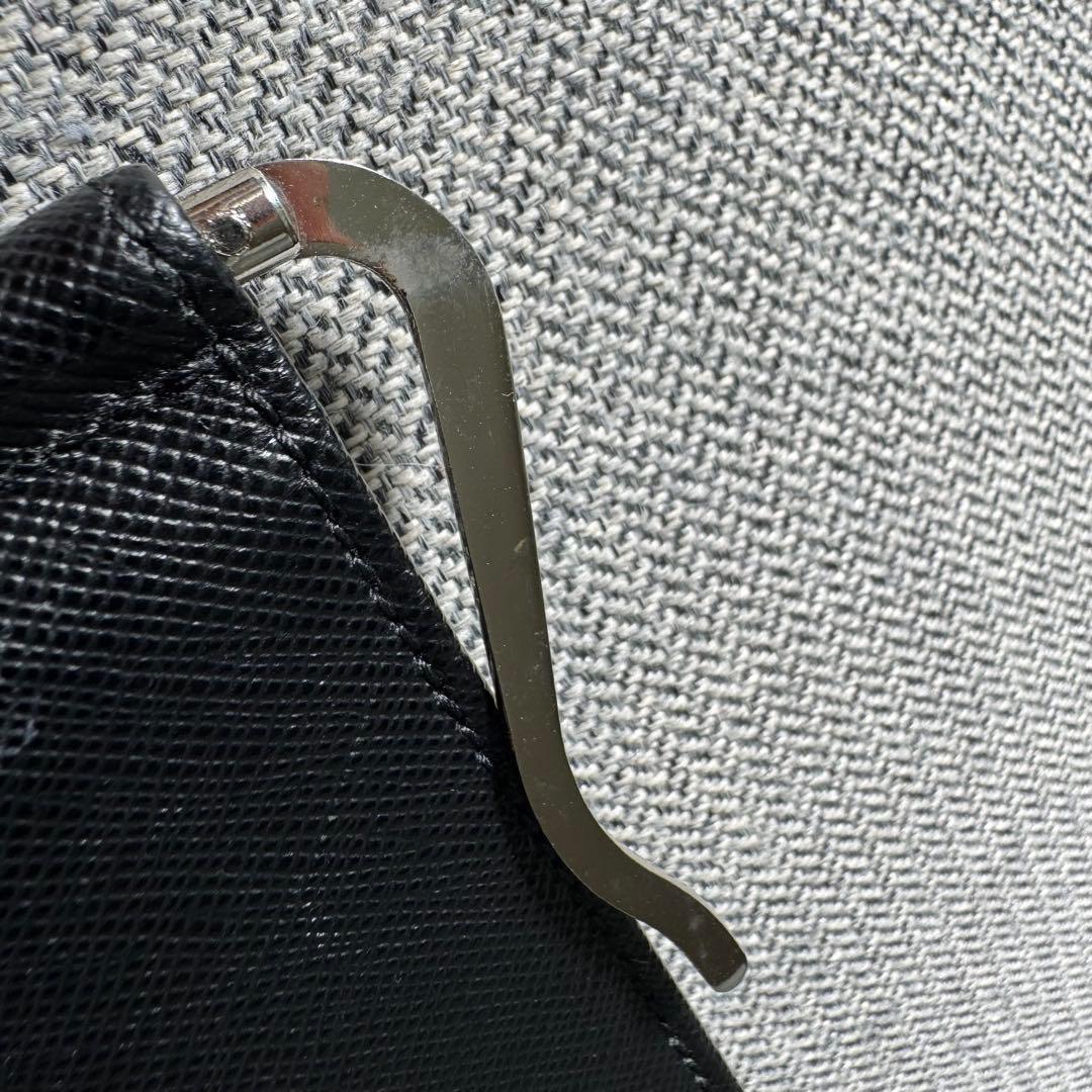 dunhill ダンヒル マネークリップ サフィアーノレザー