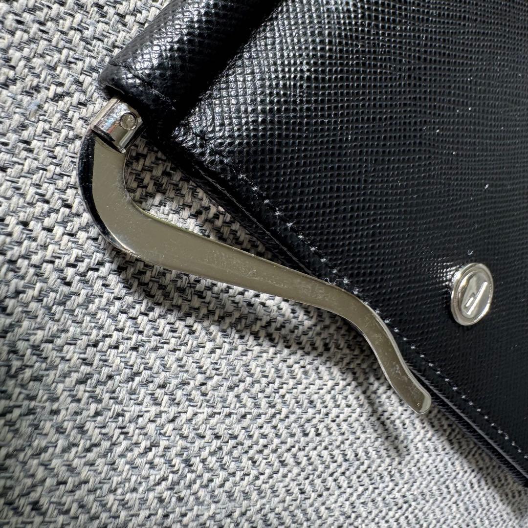 dunhill ダンヒル マネークリップ サフィアーノレザー