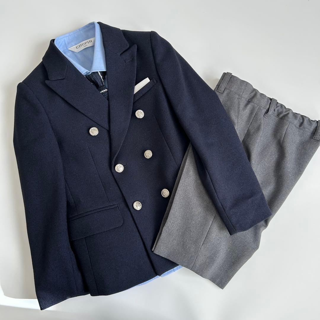 ショパン120男の子卒園式入学式フォーマルスーツ