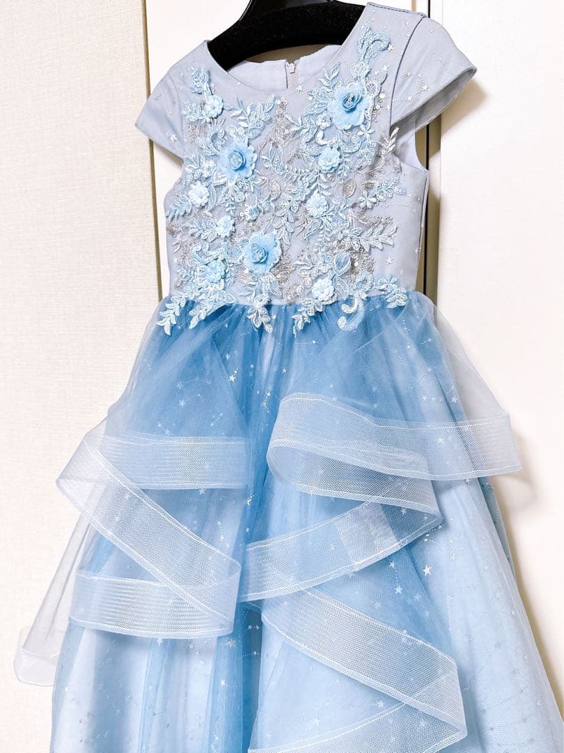 本日限定10%OFF オーバーメイド発表会ドレス&カーディガン130cm